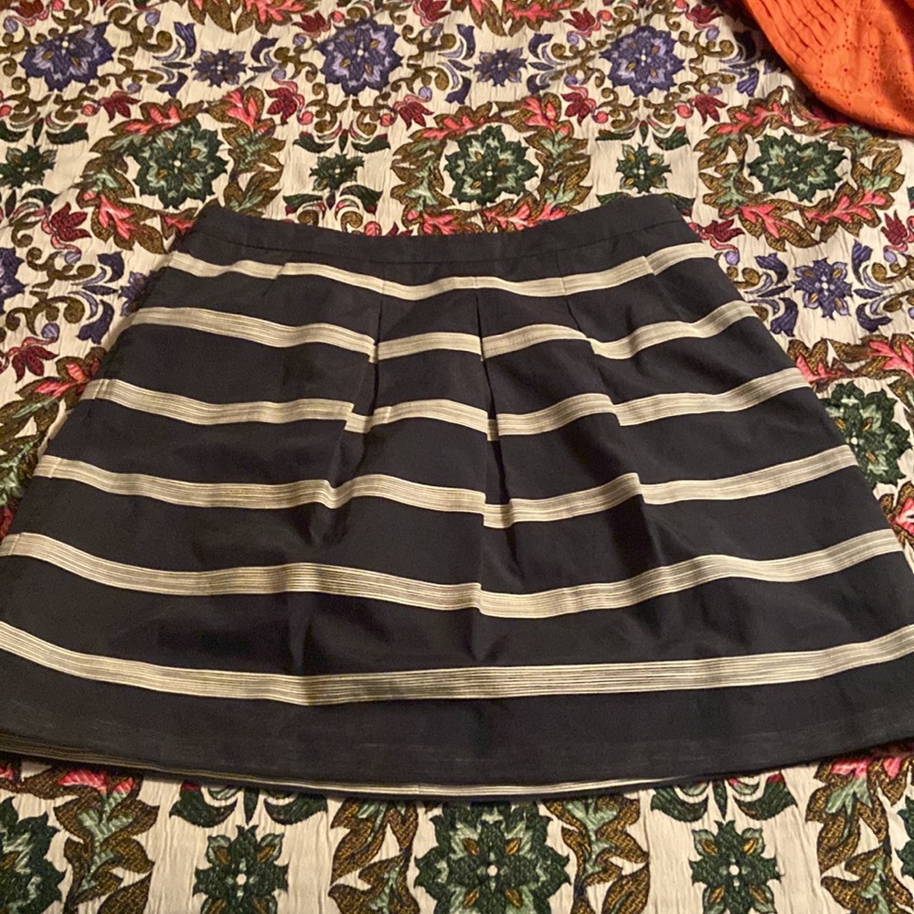 Ann Taylor Loft stripe skirt